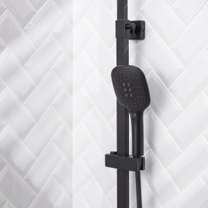 Душевая стойка РМС Sus125bl SUS125BL-009DK черная