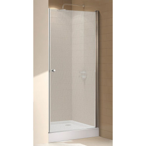 Купить Душевая дверь в нишу Cezares Eco ECO-O-B-1-60-P-Cr стекло punto в Москве с доставкой Душевая дверь в нишу Cezares Eco ECO-O-B-1-60-P-Cr стекло punto