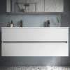 Мебель для ванной Sancos Urban двойная 120 см, белый глянец