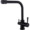 Смеситель для кухни Kaiser Merkur 26044-2 черный мрамор