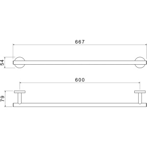 Купить Полотенцедержатель Aquatek Оберон AQ4214BG шлифованное золото в Москве с доставкой Полотенцедержатель Aquatek Оберон AQ4214BG шлифованное золото