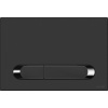 Кнопка смыва Cersanit Estetica 64112 черная матовая, рамка хром