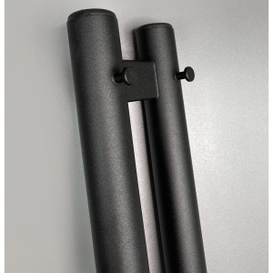 Полотенцесушитель электрический Indigo Style LSE120-10BRRt черный муар