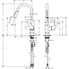 Смеситель для кухни Hansgrohe Focus 31815000