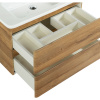 Тумба с раковиной BelBagno Albano-Cer 80 подвесная, rovere rustico