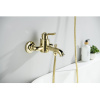 Смеситель для ванны Aquatek Классик AQ1549PG полированное золото