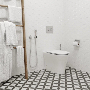 Купить Унитаз приставной Ceruttispa Adige F 8907 безободковый, с микролифтом в Москве с доставкой Унитаз приставной Ceruttispa Adige F 8907 безободковый, с микролифтом