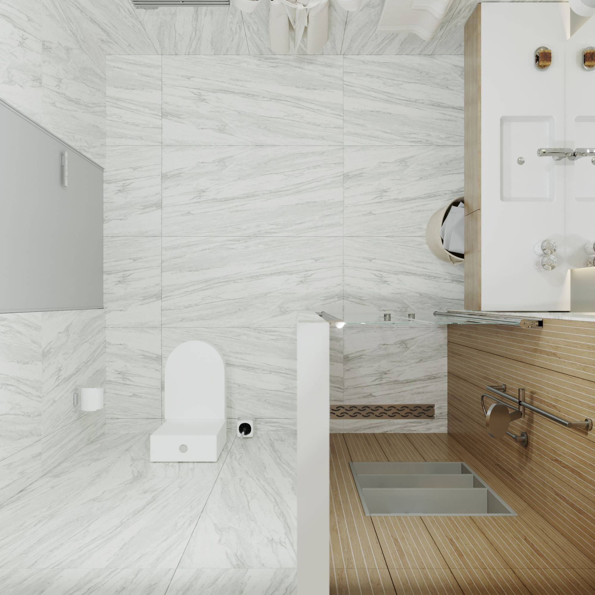 Душевая дверь в нишу Triton Дабл Щ0000036861 90