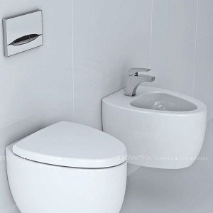 Купить Комплект Биде BOCCHI Etna 1117-001-0120 глянцевое, белое + Инсталляция STWORKI 540201 в Москве с доставкой Комплект Биде BOCCHI Etna 1117-001-0120 глянцевое, белое + Инсталляция STWORKI 540201