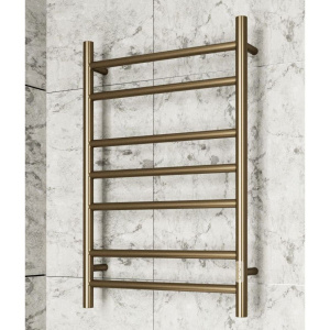 Купить Полотенцесушитель электрический Bauedge Stil R 50х80, антикварная бронза в Москве с доставкой Полотенцесушитель электрический Bauedge Stil R 50х80, антикварная бронза