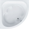 Акриловая ванна Santek Канны 150x150 см, угловая, с каркасом, со сливом-переливом, для двоих, четверть круга
