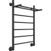Полотенцесушитель водяной EWRIKA Сафо FP 80х50 черный, матовый