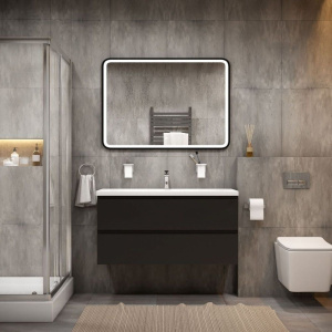 Зеркало Art&Max Genova 120х80 с подсветкой