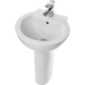 Пьедестал Sanita Luxe Art Белый S1 PD.FS/Art/N/WHT.G/S1