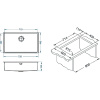 Мойка кухонная Alveus Kombino 60