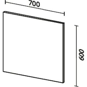 Зеркало Sanvit Кубэ 70