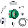 Душевой комплект Hansgrohe Crometta S 27958000