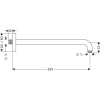 Кронштейн для верхнего душа Hansgrohe 27446000