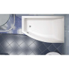 Акриловая ванна Vagnerplast Veronela R 160x105 см, угловая, с каркасом, ультрабелая, асимметричная