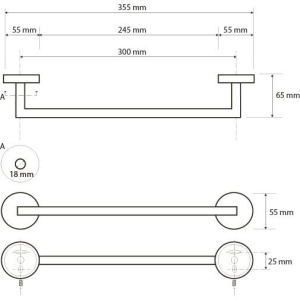 Купить Полотенцедержатель Bemeta Neo 104204015 в Москве с доставкой Полотенцедержатель Bemeta Neo 104204015