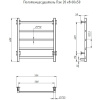 Полотенцесушитель электрический Тругор Пэк 20 60x50