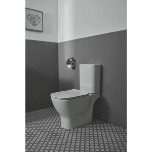 Унитаз-компакт напольный с бачком и сиденьем микролифт Ideal Standard Tesi V0006D