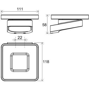 Купить Мыльница для ванной Ravak 10° X07P354 хром в Москве с доставкой Мыльница для ванной Ravak 10° X07P354 хром