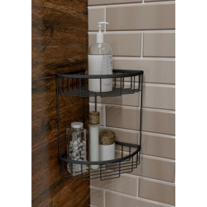 Полка Timo Saona 13082/03 чёрный