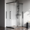 Душевой уголок AM.PM Func W84G-403-12090-BТ 120х90 см, профиль черный матовый