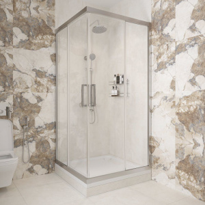 Поддон для душа STWORKI Дублин 100x100, с сифоном