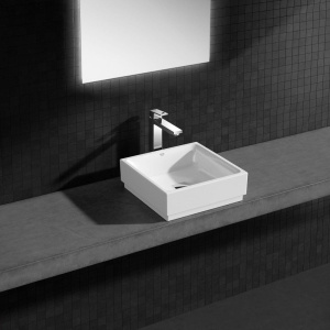 Купить Раковина Grohe Cube Ceramic Cube Ceramic 3948100H в Москве с доставкой Раковина Grohe Cube Ceramic Cube Ceramic 3948100H