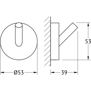 Крючок Artwelle Harmonie HAR 001