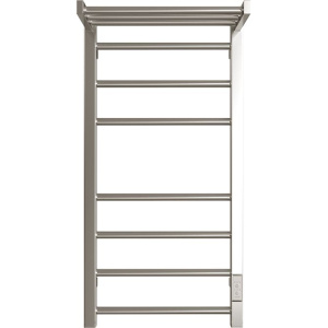 Полотенцесушитель электрический Двин Fs plaza neo 80х40, хром, с полкой