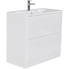 Тумба с раковиной BelBagno Albano 90 напольная, bianco lucido