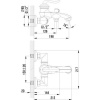 Смеситель для ванны с душем Lemark Brava LM4712G