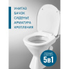 Унитаз-компакт напольный с бачком и сиденьем Santek Римини 1.WH11.1.758