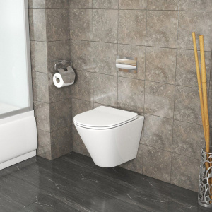 Купить Унитаз подвесной Grossman GR-4477S безободковый в Москве с доставкой Унитаз подвесной Grossman GR-4477S безободковый