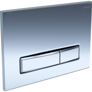 Кнопка смыва Акватек KDI-0000023 хром, глянцевая