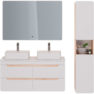 Зеркало Lemark Element 120, с подсветкой и подогревом