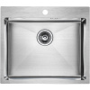 Комплект Мойка кухонная Paulmark Kroner PM215951-BS брашированная нержавеющая сталь + Смеситель Siegen Si213111-CRw хром, с гибким изливом