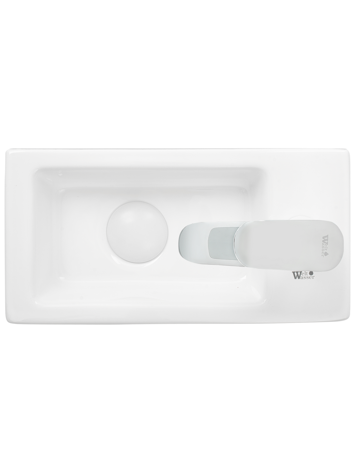 Раковина подвесная 370х185х90 WeltWasser AISBACH 5092 R (10000003873)