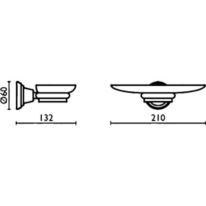 Купить Мыльница Bagno & Associati Canova CA13392 в Москве с доставкой Мыльница Bagno & Associati Canova CA13392