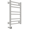 Полотенцесушитель электрический EWRIKA Кассандра PI 70x50 L, белый, матовый, лесенка, с терморегулятором