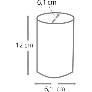 Стакан Ridder Victoria 2245100 полупрозрачный