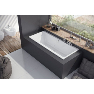 Купить Акриловая ванна Excellent Pryzmat Slim 180x80 см, с каркасом в Москве с доставкой Акриловая ванна Excellent Pryzmat Slim 180x80 см, с каркасом