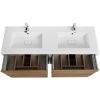 Тумба с раковиной Cezares Bellagio 140 rovere tabacco