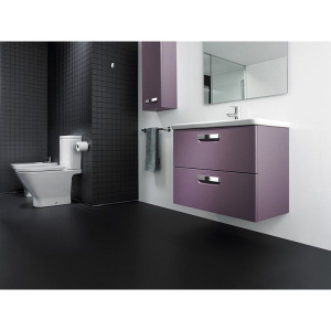 Купить Тумба с раковиной Roca Gap 80 фиолетовая в Москве с доставкой Тумба с раковиной Roca Gap 80 фиолетовая