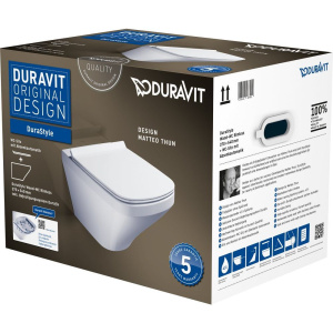 Купить Унитаз подвесной Duravit DuraStyle 45510900A1 в Москве с доставкой Унитаз подвесной Duravit DuraStyle 45510900A1