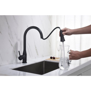 Смеситель для кухни Timo Saona 2336/03FL черный