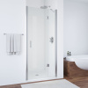 Душевая дверь в нишу Vegas Glass AFP TUR NOVO h1890 120 08 01 R профиль глянцевый хром, стекло прозрачное